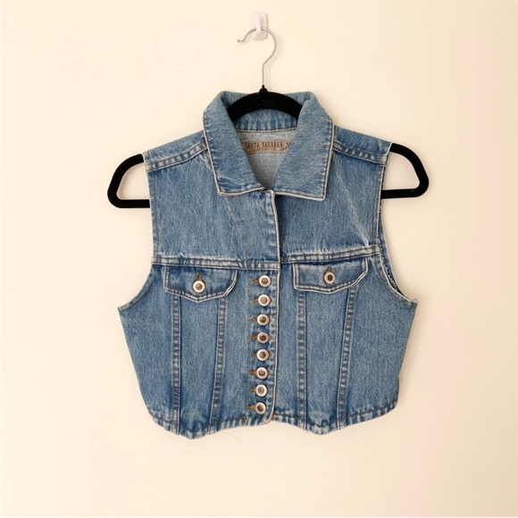 Vintage Denim Vest - Picture 5 of 5